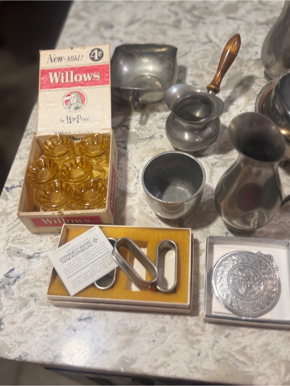 Willow Polished Silver Serving Set Pieces - Silver Finish misc lot - Picture 2 of 9